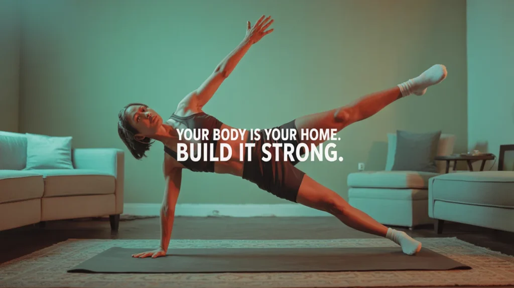 Your body is your home. Build it strong