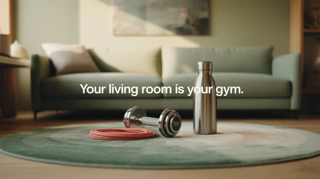 Your living room is your gym