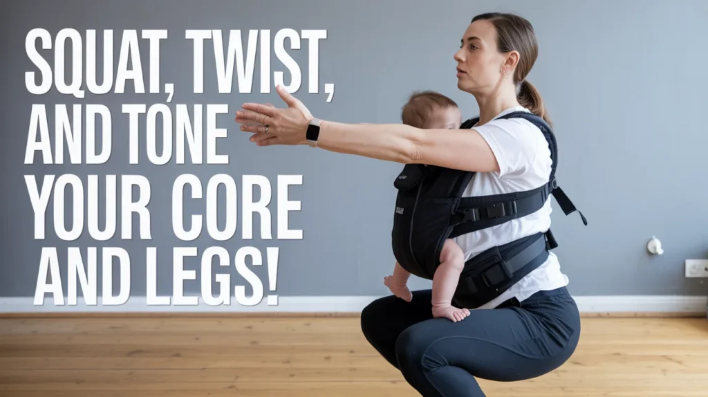 Squat, twist, and tone your core and legs!