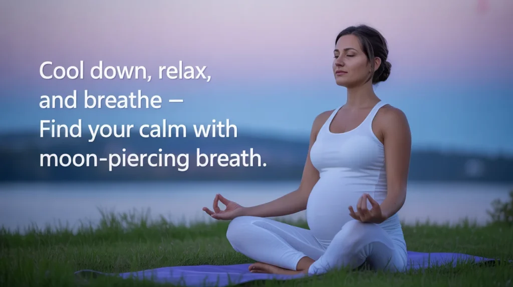 Cool Down, Relax, and Breathe – Find Your Calm with Moon-Piercing Breath.
