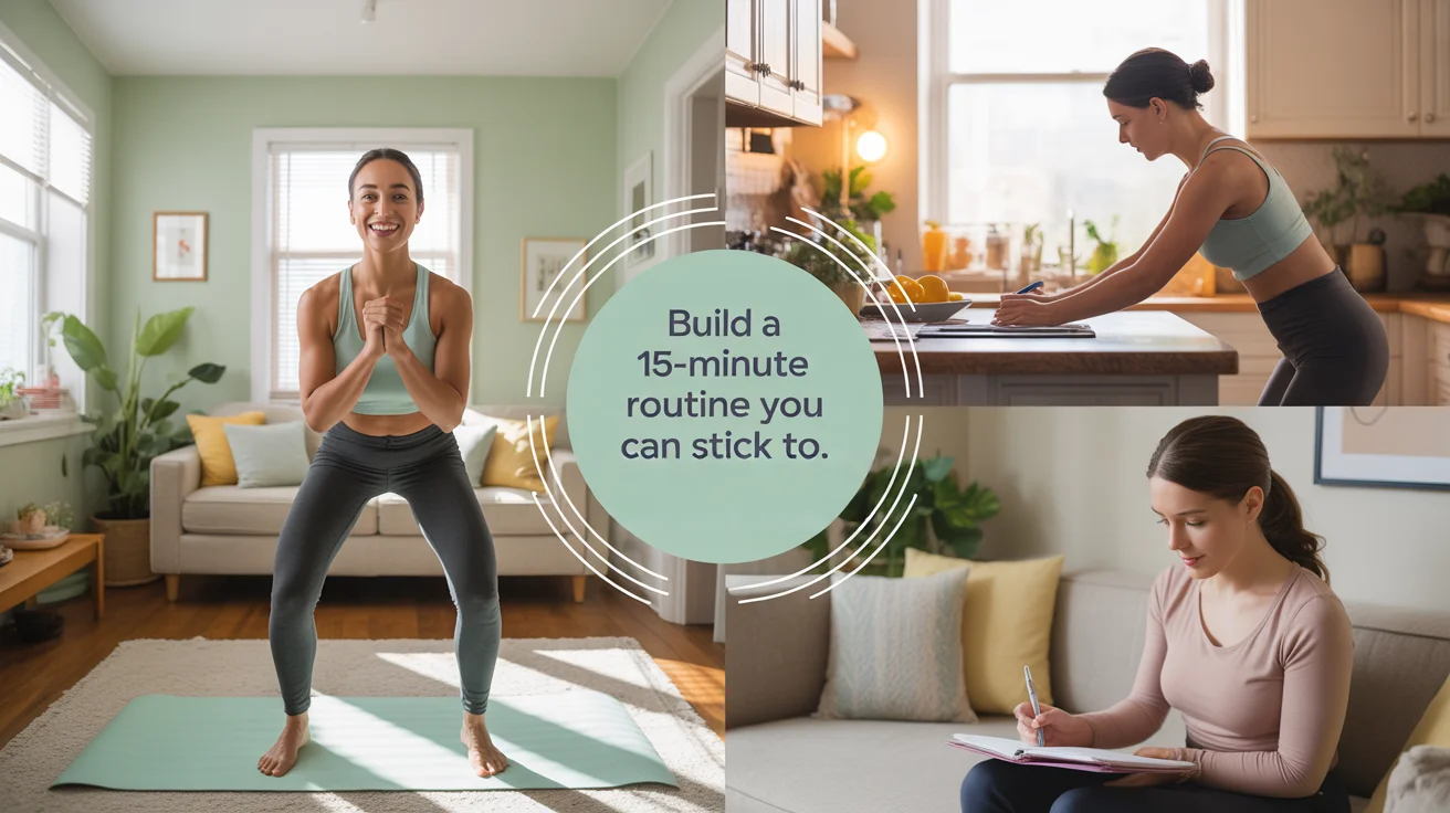 Build a 15-Minute Routine You Can Stick To