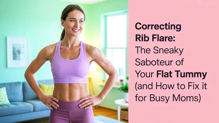 Correcting Rib Flare The Sneaky Saboteur of Your Flat Tummy (And How to Fix It for Busy Moms)