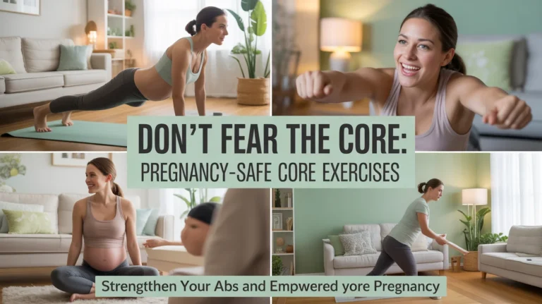 Don’t Fear the Core Pregnancy-Safe Core Exercises