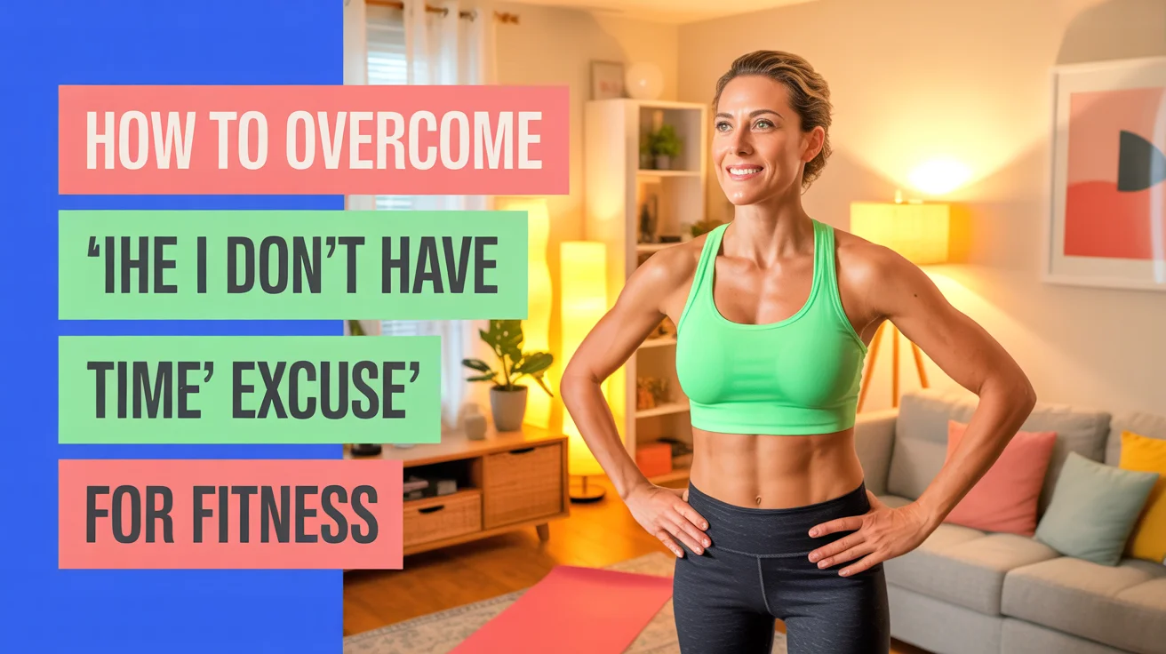How to Overcome the “I Don’t Have Time” Excuse for Fitness Tips for Busy Moms