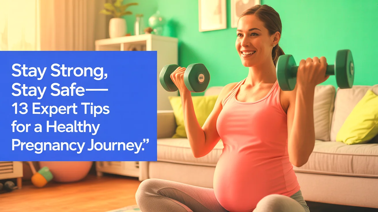 "Discover 13 expert tips for pregnant moms to stay healthy and fit. Learn safe fat loss strategies, including low-impact exercises, mindful eating, and expert advice to keep you and your baby strong throughout pregnancy."