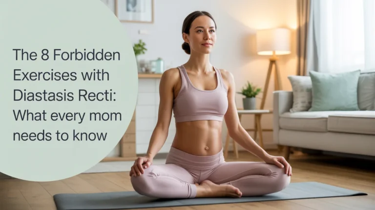 The 8 Forbidden Exercises with Diastasis Recti What Every Mom Needs to Know