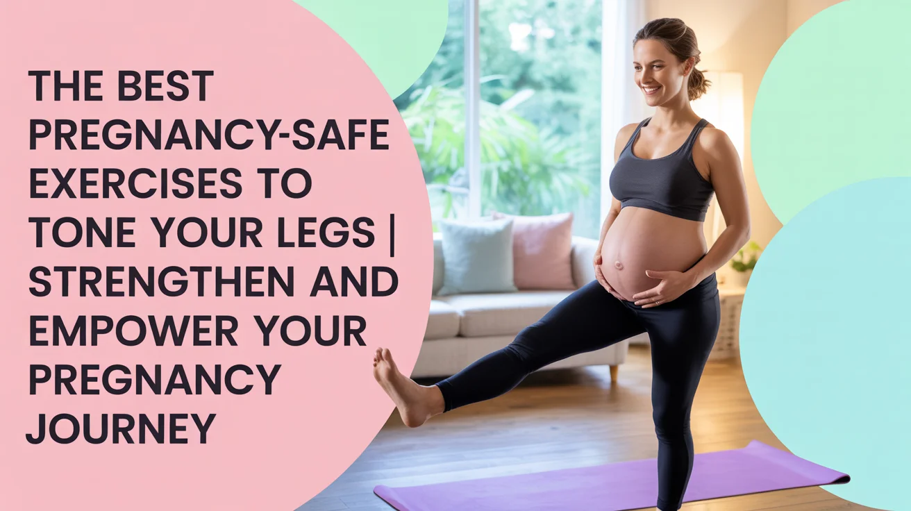 The Best Pregnancy-Safe Exercises to Tone Your Legs Strengthen and Empower Your Pregnancy Journey