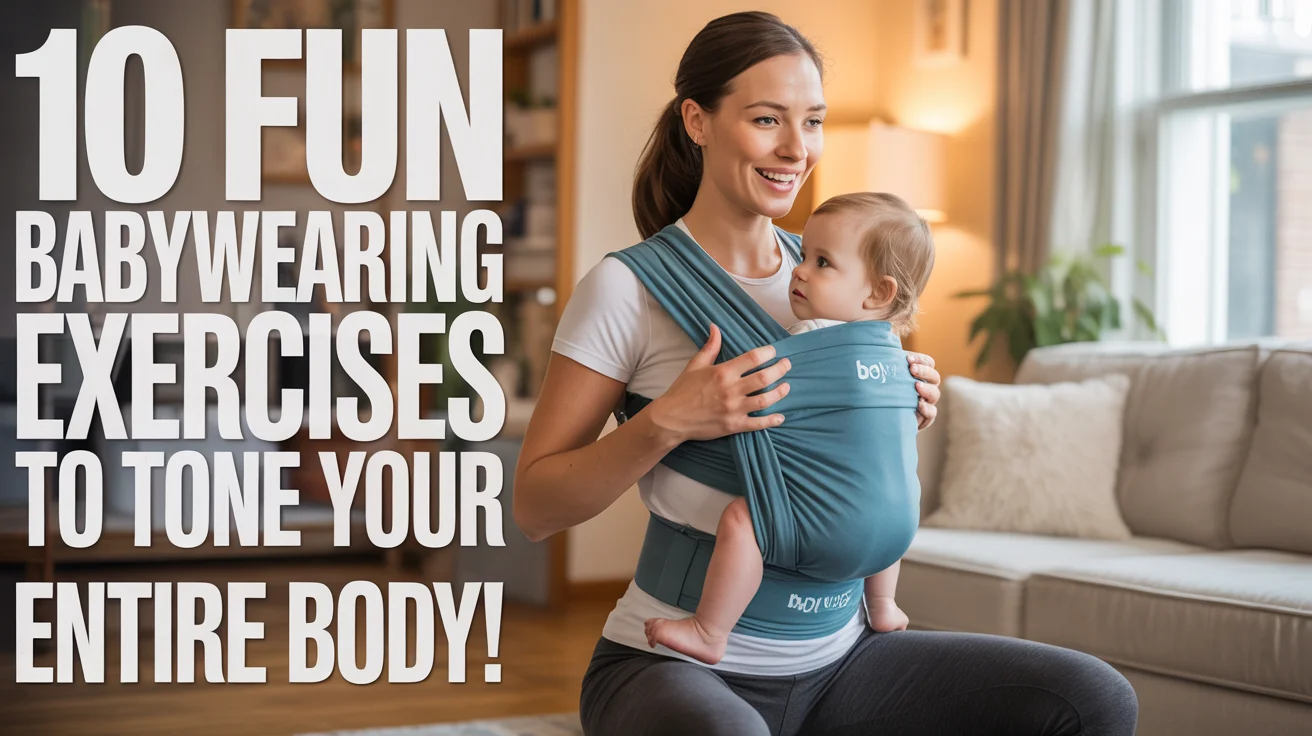 10 Fun Babywearing Exercises to Tone Your Entire Body | Perfect for Busy Moms