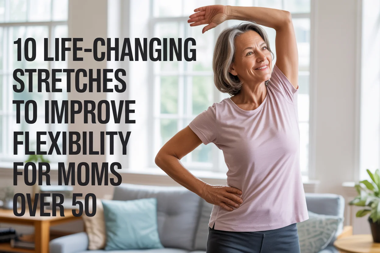 10 Life-Changing Stretches to Improve Flexibility for Moms Over 50