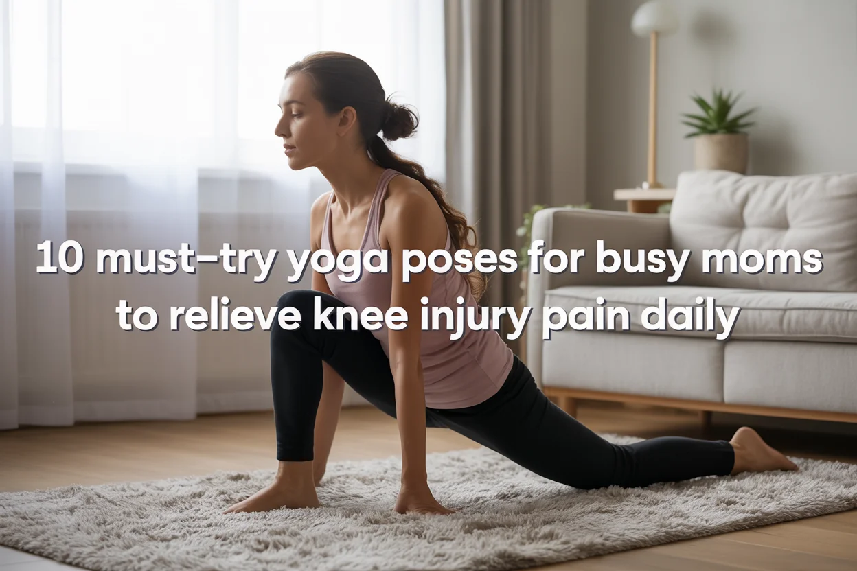 10 Must-Try Yoga Poses for Busy Moms to Relieve Knee Injury Pain Daily
