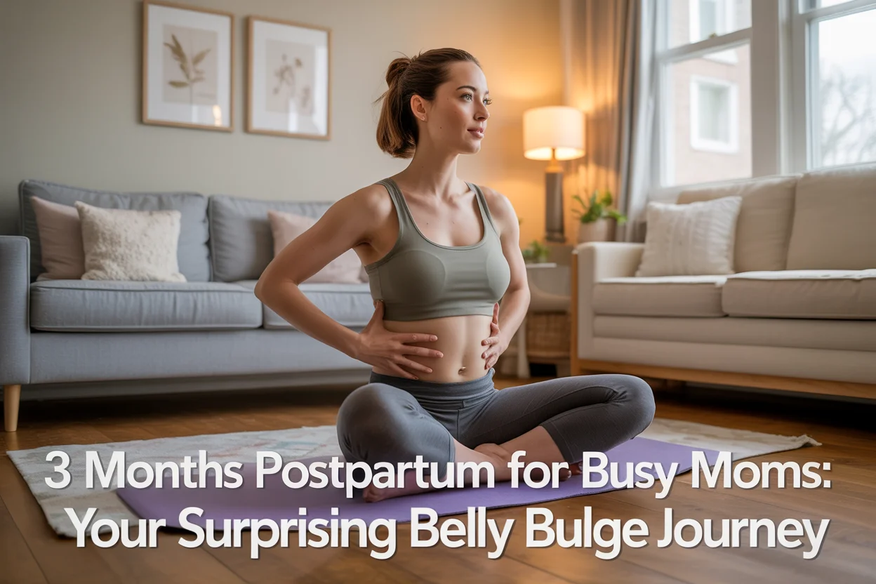 3 Months Postpartum For Busy Moms My Surprising Belly Bulge Journey