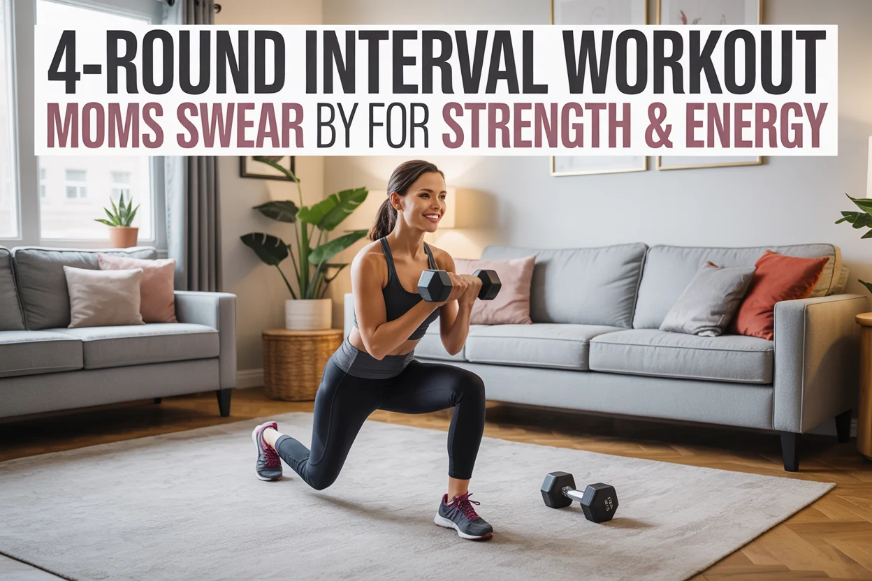 4-Round Interval Workout Moms Swear By for Strength & Energy