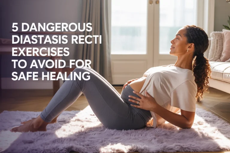 5 Dangerous Diastasis Recti Exercises to Avoid for Safe Healing