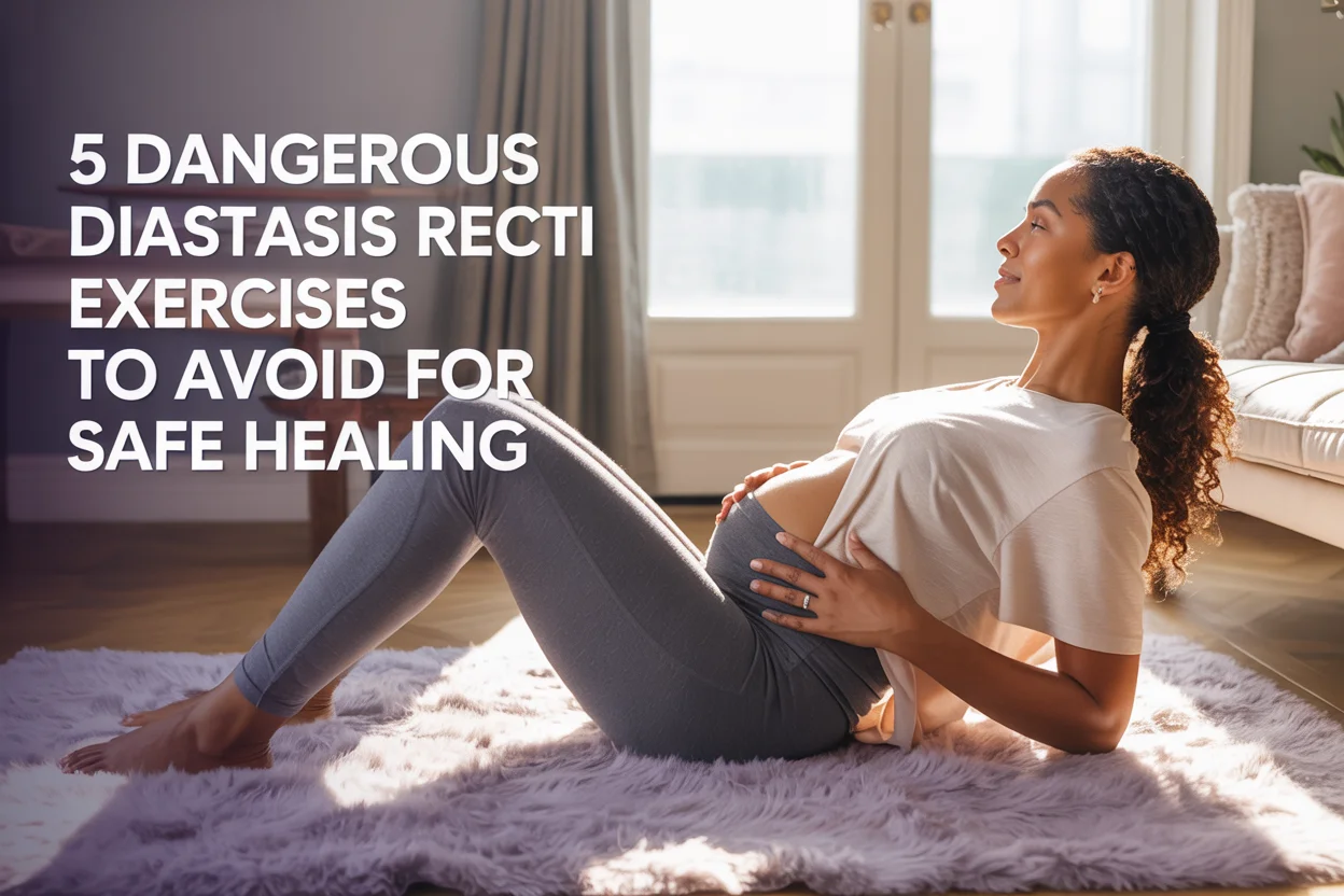 5 Dangerous Diastasis Recti Exercises to Avoid for Safe Healing