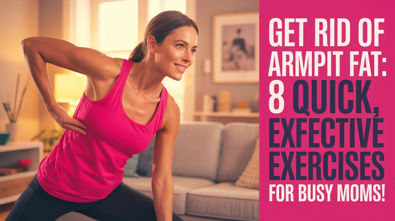 8 Effective Exercises to Get Rid of Armpit Fat for Busy Moms No Equipment Needed
