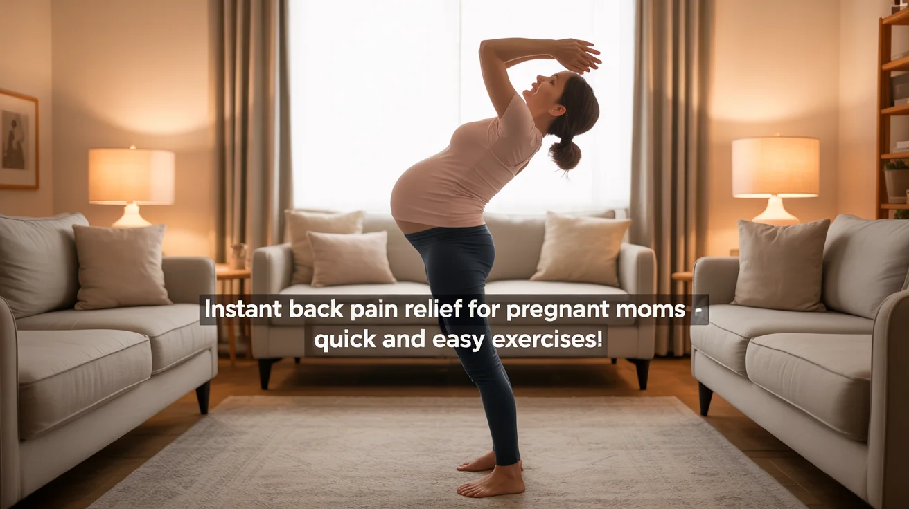 8 Prenatal Exercises for Instant Back Pain Relief (Quick and Easy for Busy Moms)