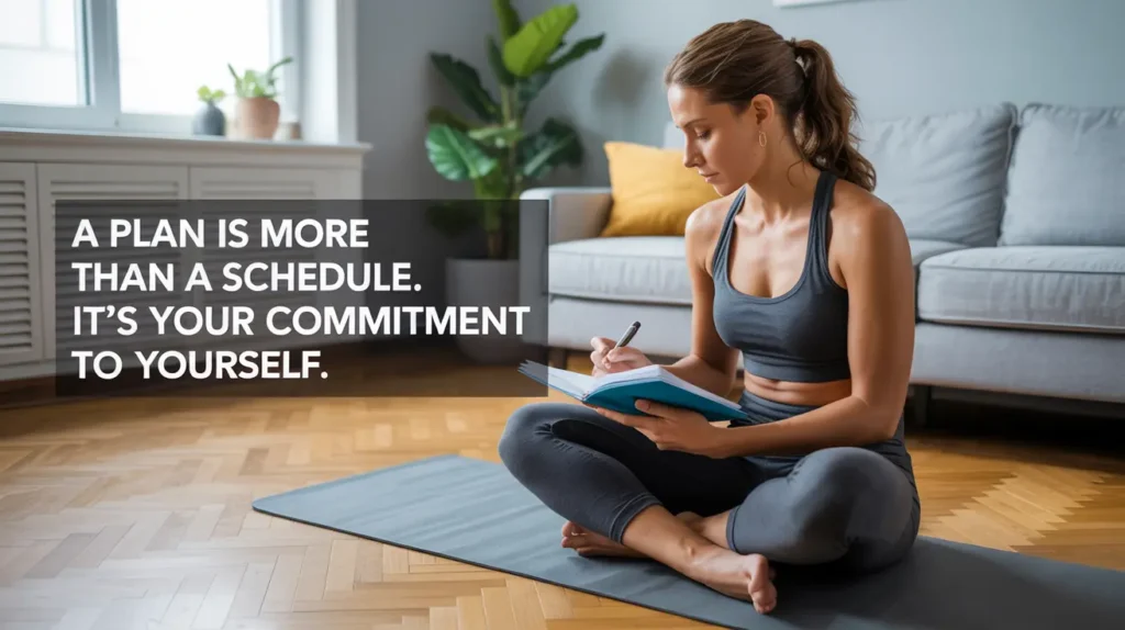 A Plan is More Than a Schedule. It’s Your Commitment to Yourself.