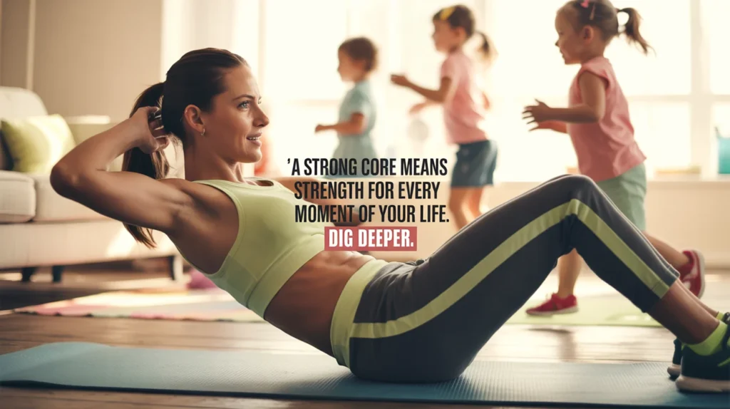 A strong core means strength for every moment of your life—dig deeper.