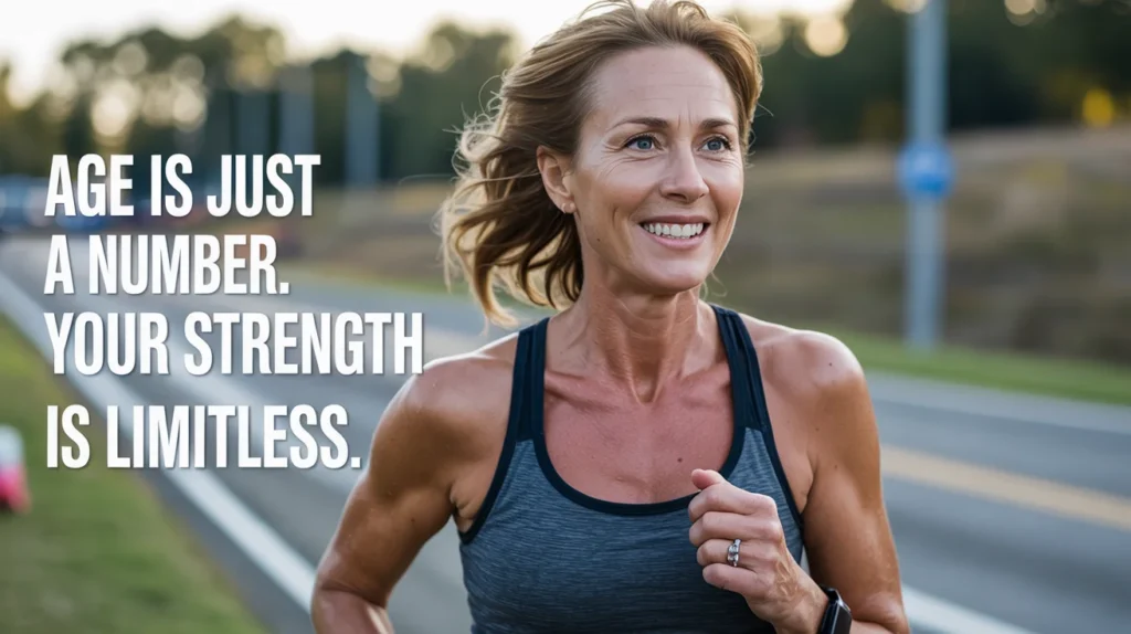 Age is just a number. Your strength is limitless.