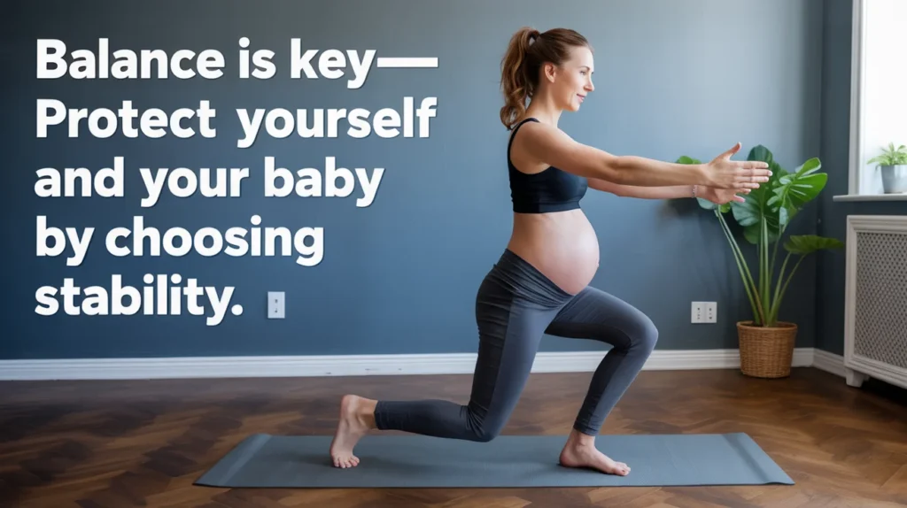Balance is key—protect yourself and your baby by choosing stability.