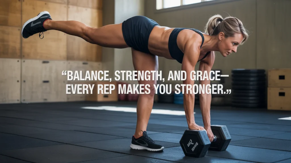 Balance, strength, and grace—every rep makes you stronger.