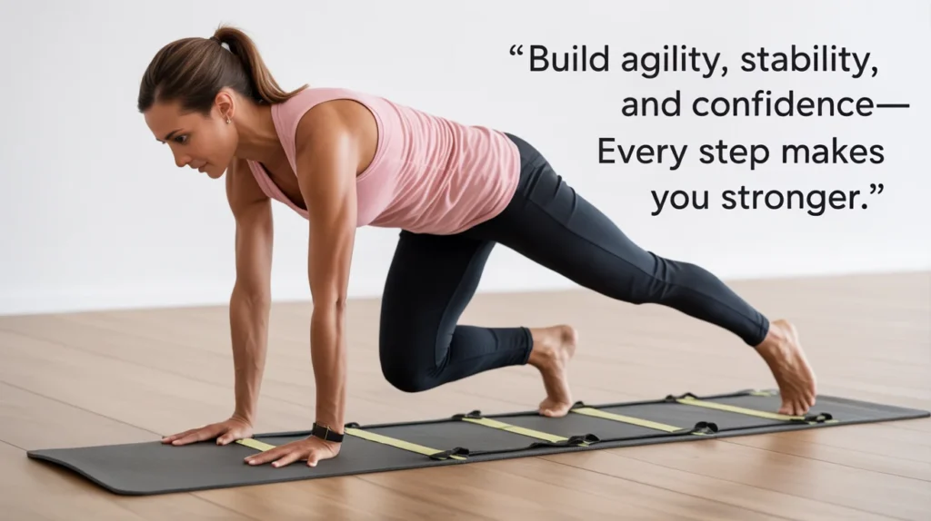 Build agility, stability, and confidence—every step makes you stronger.