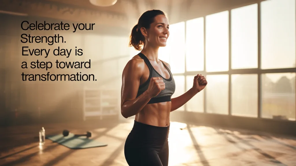 Celebrate Your Strength. Every Day is a Step Toward Transformation.