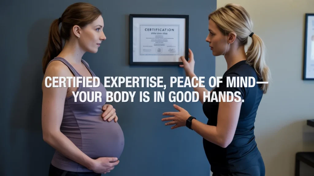 Certified expertise, peace of mind—your body is in good hands.