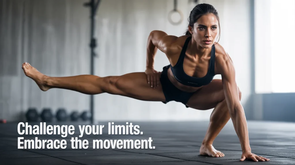 Challenge your limits. Embrace the movement.