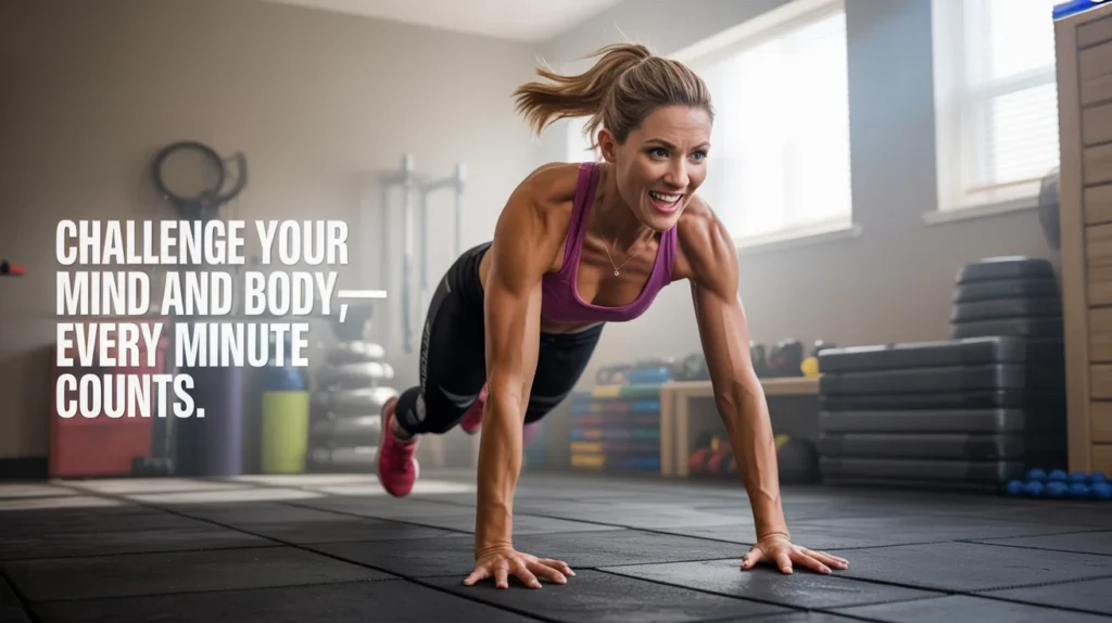 Challenge your mind and body—every minute counts.