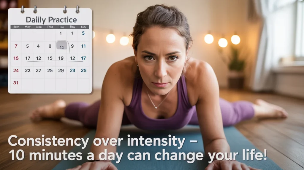 Consistency Over Intensity – 10 Minutes a Day Can Change Your Life!