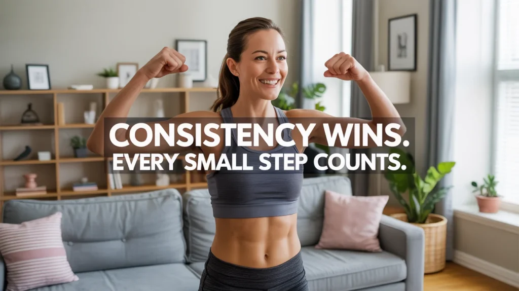 Consistency Wins. Every Small Step Counts.