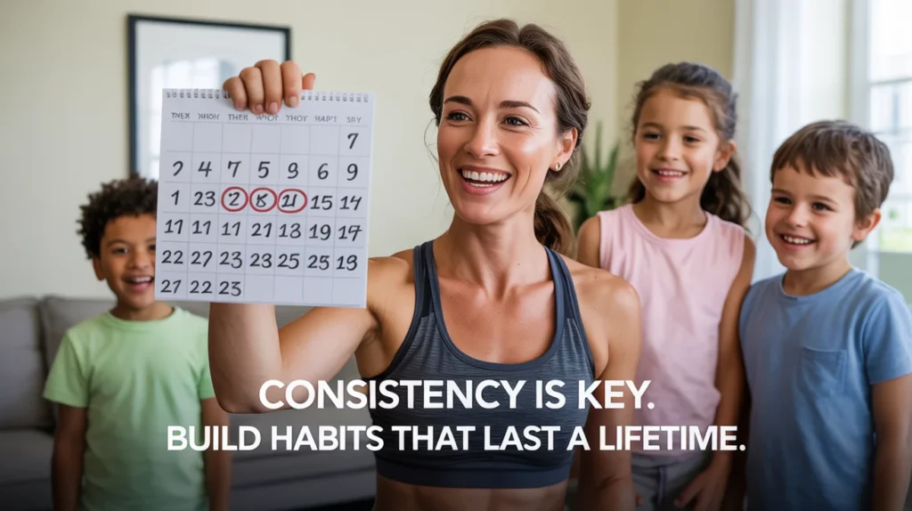 Consistency is Key. Build Habits That Last a Lifetime.