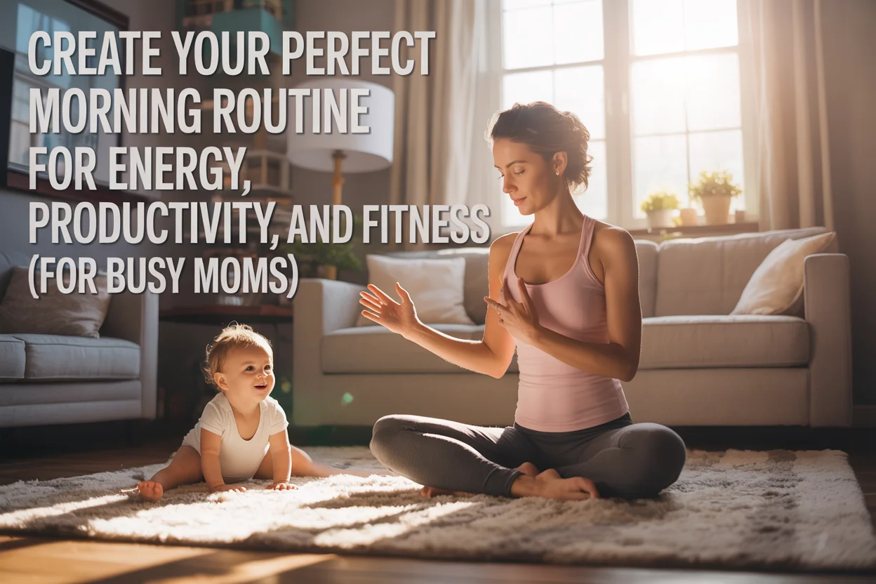 Create Your Perfect Morning Routine for Energy, Productivity, and Fitness (For Busy Moms)
