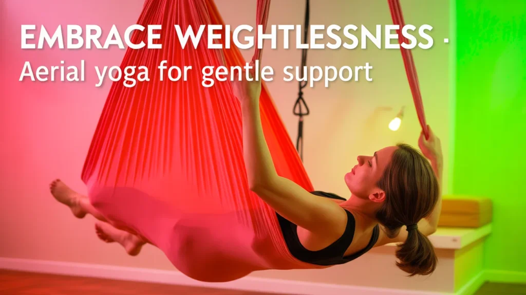 Embrace Weightlessness – Aerial Yoga for Gentle Support