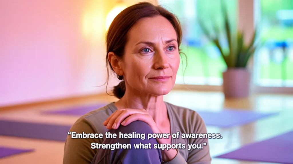 Embrace the Healing Power of Awareness. Strengthen What Supports You.