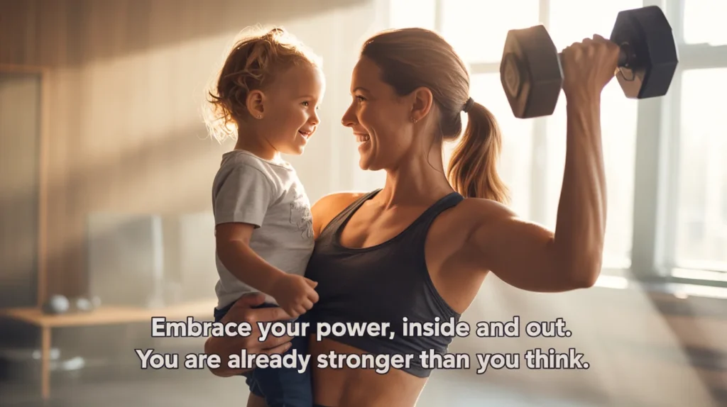 Embrace your power, inside and out. You are already stronger than you think.