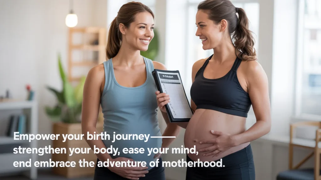 Empower your birth journey—strengthen your body, ease your mind, and embrace the adventure of motherhood.