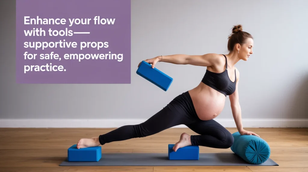 Enhance your flow with tools—supportive props for a safe, empowering practice.
