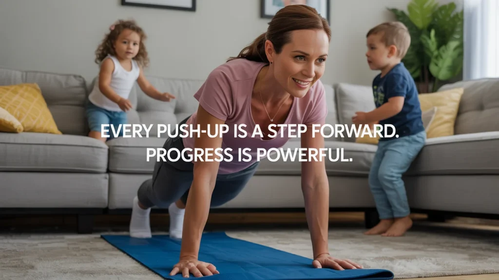 Every Push-Up is a Step Forward. Progress is Powerful.