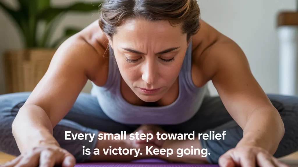 Every Small Step Toward Relief is a Victory. Keep Going