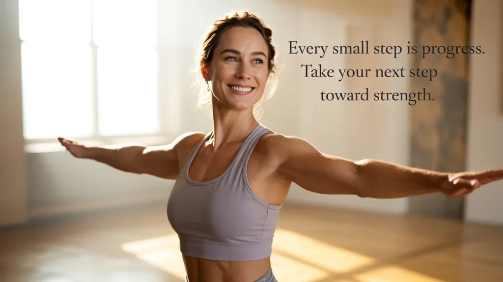 Every Small Step is Progress. Take Your Next Step Toward Strength.