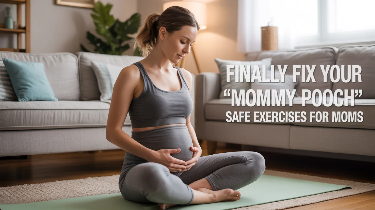 Finally Fix Your Mommy Pooch Safe Exercises for Moms