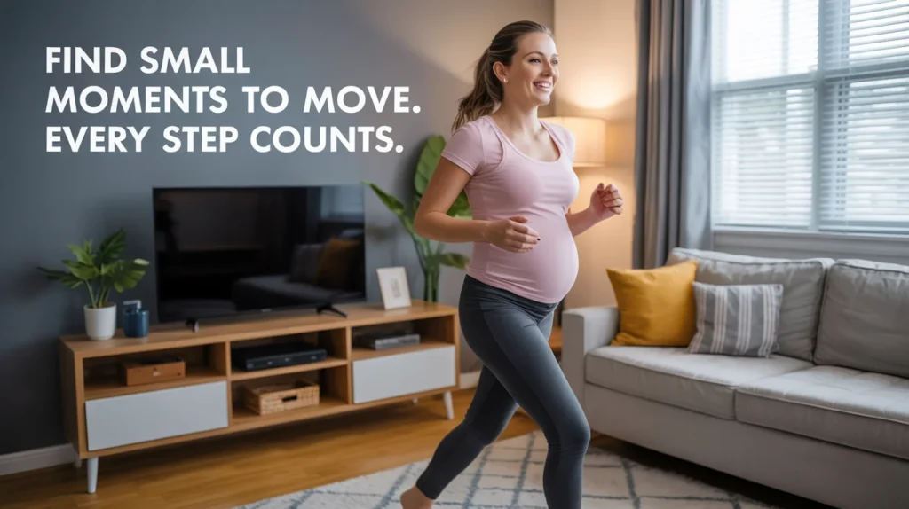 Find Small Moments to Move. Every Step Counts.