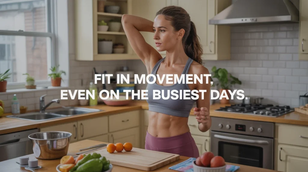 Fit In Movement, Even on the Busiest Days.