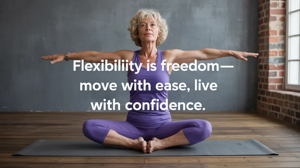 Flexibility is freedom—move with ease, live with confidence.