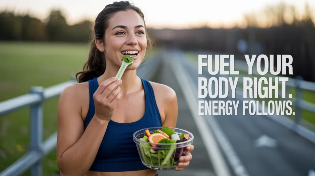 Fuel your body right. Energy follows.