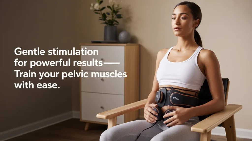 Gentle stimulation for powerful results—train your pelvic muscles with ease.