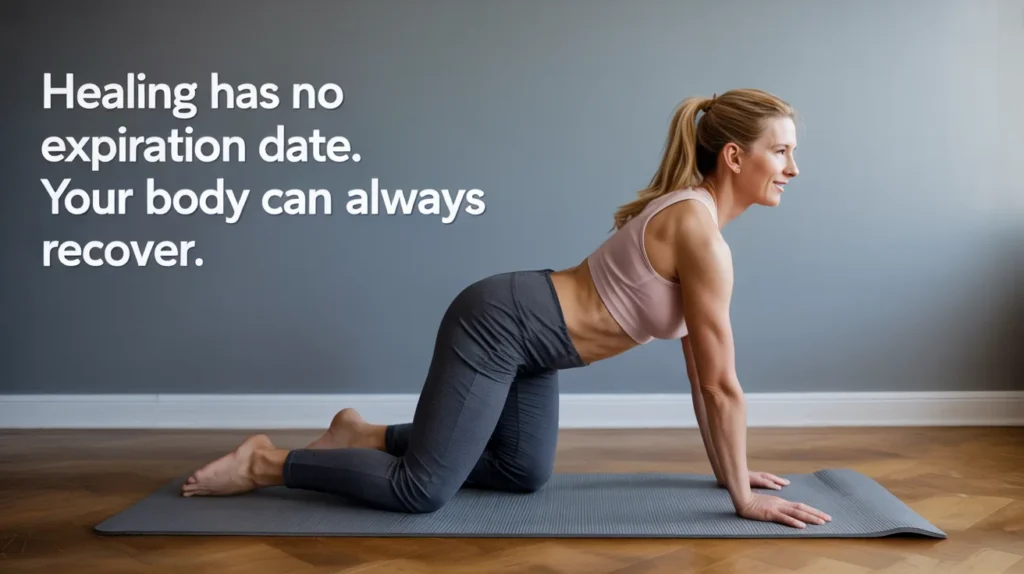 Healing Has No Expiration Date. Your Body Can Always Recover.