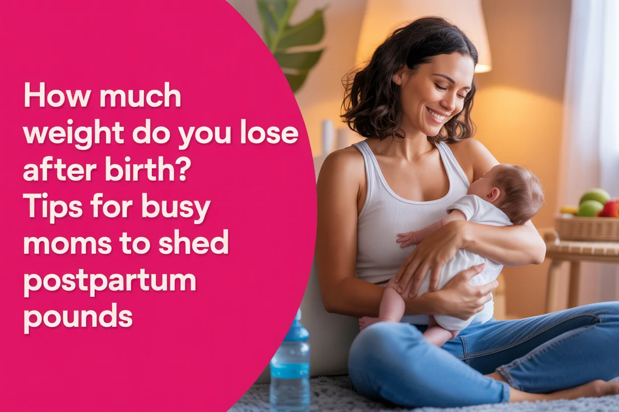 How Much Weight Do You Lose After Birth Tips for Busy Moms to Shed Postpartum Pounds